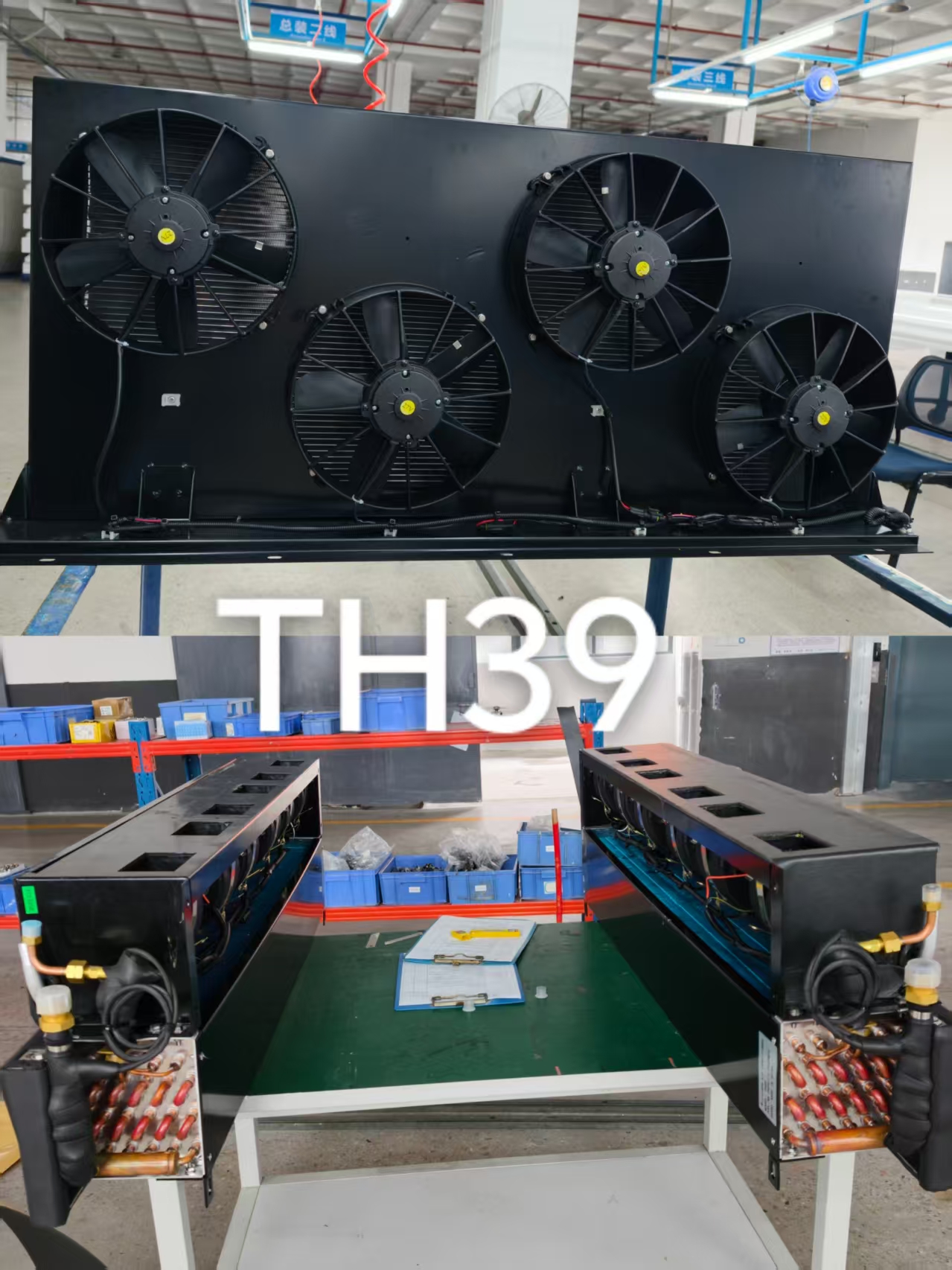 Built-In Bus Air Conditioner for 8-9m Buses | Concealed HVAC Engine Driven Bus Air Conditioning TH39