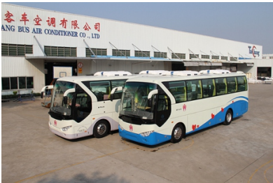 TCD08D 8-8.5m Electric Bus Air Conditioner with Triple Fans