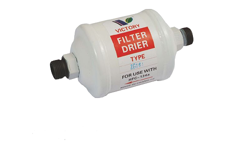 C2-37 VICTORY ZG164 Filter Drier Φ76x155 Flat Port for Thermo King Bus AC