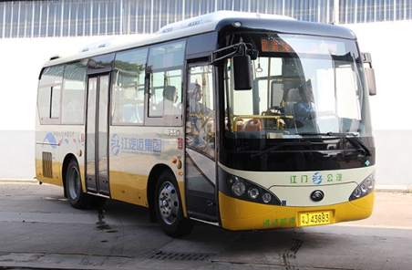 TCH07GZ air conditioner applied on Jiangmen city bus fleet