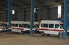 TCH05B air conditioners installed on ambulance special vehicle fleet