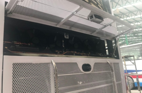 TC42NB built-in bus AC dual evaporator and condenser unit