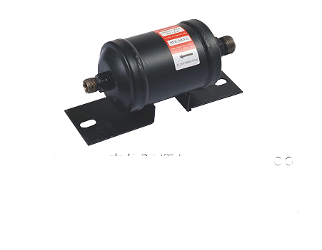 C2-38 Jiexin B1 Filter Drier Φ76x180 3/4 Port Eco Thread With Dual Mount Bracket for Mini & Medium Bus AC