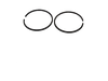 A2-36 FK40 Bus AC Compressor Oil & Gas Piston Ring Set (Φ50/55/60/65mm)