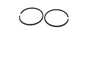 A2-36 FK40 Bus AC Compressor Oil & Gas Piston Ring Set (Φ50/55/60/65mm)