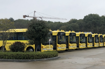 TCH08A bus AC applied on Middle East school bus fleet