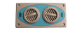 G2‑08 Bus Air Conditioning Dual Ball Air Louvers