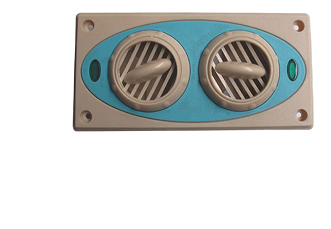 G2‑08 Bus Air Conditioning Dual Ball Air Louvers