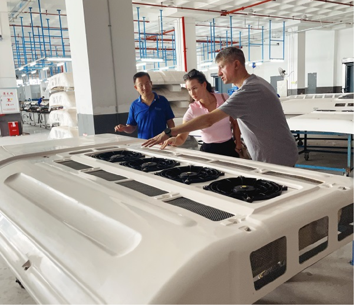 TCHAIN bus air conditioner manufacturing factory