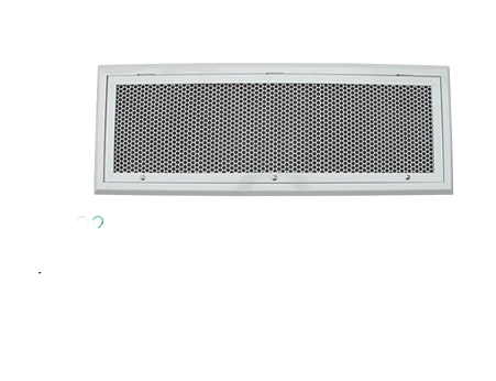F1‑02 Bus Air Return Grill 1030*290 Vent Grille 62% Open Area With Filter Screen