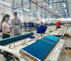 Professional bus AC manufacturer factory floor