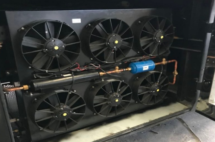 TC33NB built-in bus AC dual evaporator and condenser unit