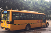 TCH07GZ school bus AC installed on Foshan 8m school bus